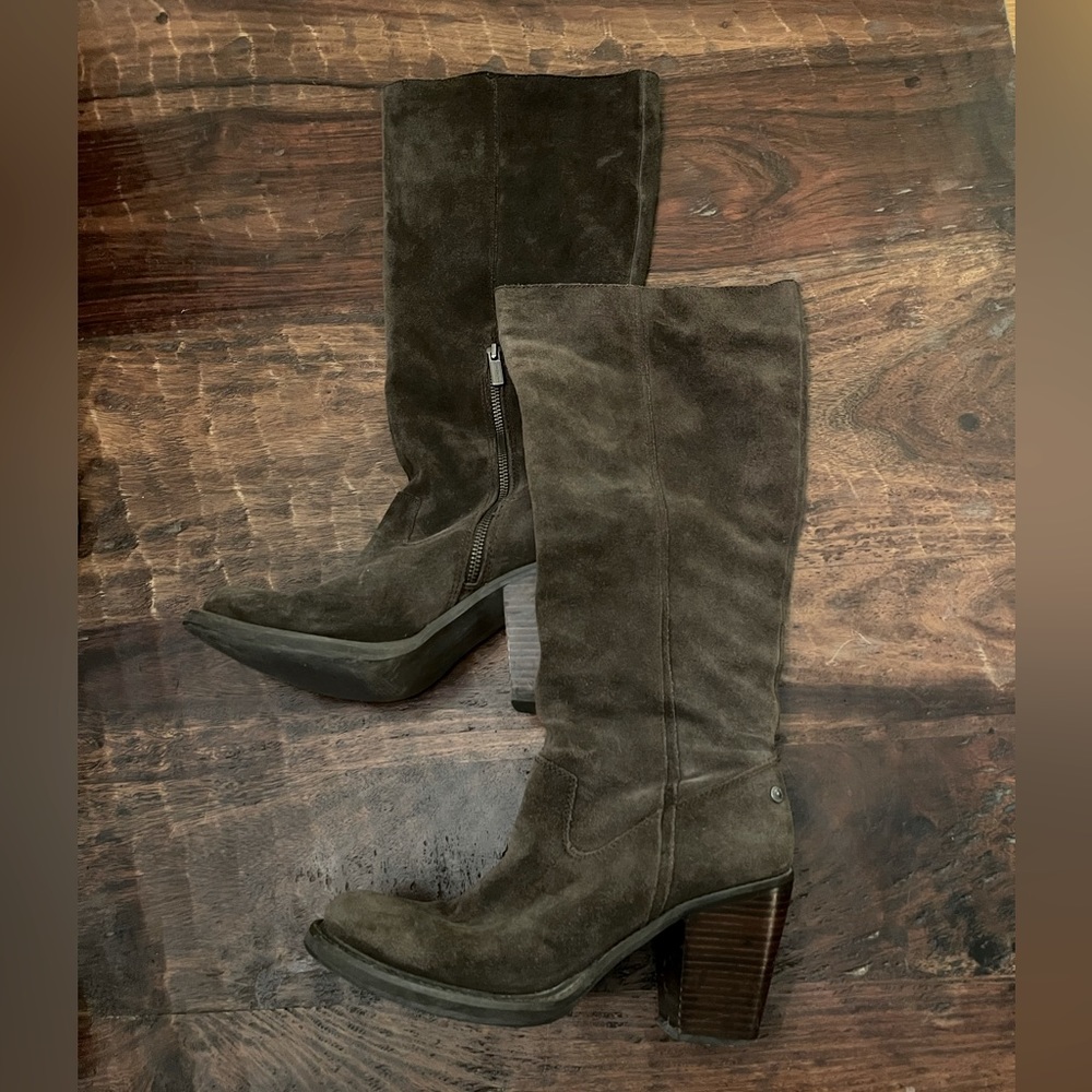 Calvin Klein Boots Chocolate Brown 8.5